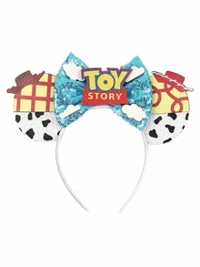 1 chiếc băng đô tai hoạt hình thanh lịch, tai đính sequin lấp lánh kèm nơ, kiểu dáng công chúa, phụ kiện tóc dự tiệc lấp lánh thời trang, thích hợp cho cosplay, hóa trang, sự kiện công viên giải trí và ngày lễ, món quà hoàn hảo cho sinh nhật, Giáng sinh và kỷ niệm, unisex, dây chun co giãn thoải mái (Cosplay, Băng đô, Phụ kiện tóc, Mùa hè, Kẹp tóc) - Phong cách ngẫu nhiên - Xem 8