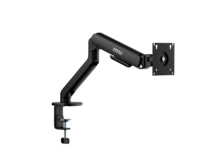 MSI MAG MT101 - Gas Spring Single Monitor Stand Arm, Supports 17-32" Screens And 22 Lbs, VESA Compatible, Adjustable Gas Spring Mount, Clamp & Grommet, Quick Release Plate - Black - 查看 4