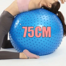 1pc Blue Exercise Ball Chair, Balance Training, Yoga Ball Balance, Yoga, Pilates, Core, Home Office Use, Thick Yoga Ball, Exercise Ball, Balance Ball, Suitable For Sensory Training - Multicolor - View 12