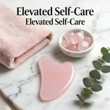 1 PCS Gua Sha Facial Tool,Facial Gua Sha Scraper,For Face Eye Neck Anti-Aging Slimming & Firming,Gua Sha Facial Tools,Heart Shape Resin Massage Tool For Face & Neck, Ergonomic Jawline Sculpting Board, Home Spa Beauty Tools, Travel Essential For Daily Skin Care Routine - Pink - View 10