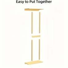 Bathroom Towel Rack, French Wall Mounted Storage Rack, Is A Space Saving Bathroom Accessory That Can Accommodate Up To 6 Large Towels. Equipped With A Storage Rack, Suitable For Hand Towels, Face Towels, And Bathrobes. - Multicolor - View 5