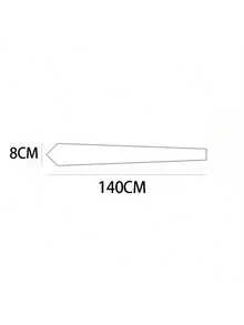 1pc Men's Solid Navy Blue Micro Stripe Textured Casual Necktie, Suitable For School, Suit, Commute And Daily Wear - Navy Blue - View 2