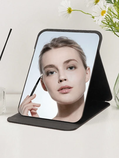 1 chiếc gương trang điểm công chúa gấp gọn độ phân giải cao, vật dụng thiết yếu cho kỳ nghỉ, phù hợp cho ký túc xá sinh viên, cũng có thể dùng làm gương trang điểm trong phòng khách, phòng ngủ và phòng tắm, trang trí nhà cửa, phụ kiện du lịch, quà tặng đám cưới, tiệc tùng, sinh nhật cho nam giới, mẹ, cha, bạn bè, giáo viên, quà năm mới, quà tặng khuyến mãi, du lịch, vật dụng giá cả phải chăng, đồ dùng cần thiết khi đi du lịch, trang trí phòng.