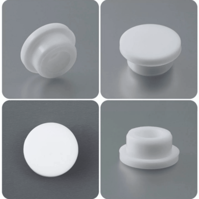 3/5/8 pezzi Tappo per lavandino - Bianco, Copertura foro di troppopieno del lavandino in silicone, Tappo per lavandino di tipo a pressione, Tappo anti-trabocco per lavandino da cucina, Tappo di troppopieno, Accessori per lavandino da cucina - Tappo di arresto dell'acqua per lavandino di tipo a pressione, Anti-trabocco, Facile da installare, Adatto per bagni, cucine, lavandini per ufficio, ecc.