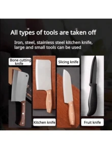 SOKANY 1. Dụng cụ mài dao chuyên nghiệp đa năng cấp độ 4 - Thép vonfram, nhựa ABS và gốm sứ - Dễ dàng treo, đồ dùng nhà bếp, đồ dùng gia đình mùa hè, quà tặng Ngày của Mẹ. - Khác - Xem 9