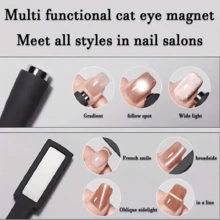 Thanh nam châm đa năng 5 trong 1, mạnh mẽ, thích hợp cho sơn móng tay gel mắt mèo 3D, dụng cụ từ tính, bút từ tính, thiết kế nghệ thuật móng tay, hiệu ứng lấp lánh, dụng cụ làm móng ma thuật, đồ dùng nghệ thuật móng tay, dụng cụ làm móng, nghệ thuật móng tay, chuẩn bị cho năm học mới, nghệ thuật móng tay, dụng cụ làm móng, nhãn dán móng tay - màu đen - Xem 8