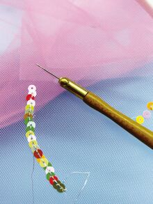 3pcs Embroidery Crochet Hook Set, Multi-Purpose Crochet Tool Kit Suitable For Handcraft, Beading Projects, DIY Jewelry Making And Sewing - French Crochet - View 3