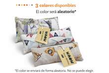 Kynley Túi chườm nóng cổ - Túi nhiệt - Gối hạt dùng được trong lò vi sóng (40x10 cm), ✅ Giao hàng tại Tây Ban Nha trong vòng 48/72 giờ - Màu ngẫu nhiên - Xem 3
