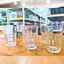 Set Of 6 400ml Glass Tumblers For Bar, Restaurant And Home - UNIK HOME - transparente - Ver 2