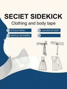 10/36/100 miếng băng dính hai mặt trong suốt, miếng che đầu ngực vô hình, keo dán quần áo chắc chắn, phụ kiện quần áo chống trượt, băng dính, chống hở hang, dụng cụ bảo vệ da/chăm sóc cơ thể/đồ dùng cần thiết cho kỳ nghỉ/cắm trại/du lịch/đám cưới/Ngày lễ tình nhân/Lễ Phục sinh/quà tặng Ngày của Mẹ - nhiều màu - Xem 10