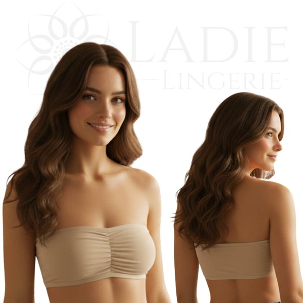 Sutiã Tomara Que Caia Faixa Com Bojo Removível