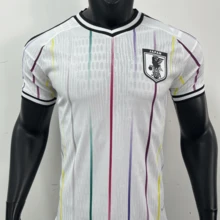 Japan National Team Away Soccer Jersey – White Multicolor Samurai Blue Fan Football Shirt - 預設 - 查看 1