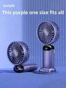 多功能USB折叠迷你手持风扇，超便捷快充，3档风速+300°可调，夏季完美降温神器 - 多色 - 查看 8
