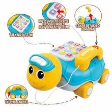 1pc Interactive Baby Music Toy - Baby Phone Toy With Telephone, Piano Music And Lights, Sensory Education Toy For Infants, Develops Motor Skills And Cognitive Abilities, Fun Design, Easy-Grip Handle, Early Education Gift For Boys And Girls - Multicolor - View 9