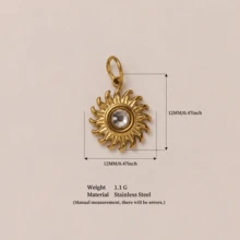 1 pieza Accesorio colgante de ilustración de alta gama para verano, estilo de pintura exquisita, artesanía de esmalte con goteo, recubrimiento electrolítico de oro de 18K, material de acero inoxidable 316, resistente al agua y resistente a la decoloración, adecuado para accesorios diarios de bolso, encantador accesorio colgante de joyería de mujer para collar, accesorio colgante de pulsera, accesorio colgante de correa de teléfono, accesorio colgante decorativo de llavero. - Multicolor - Ver 8