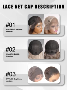 高光蜂蜜金棕色波浪卷发13x4蕾丝前假发，带婴儿发，无需胶水，28英寸日本纤维弹性网帽，可随意搭配，情人节女士假发 - 橘色 - 查看 11