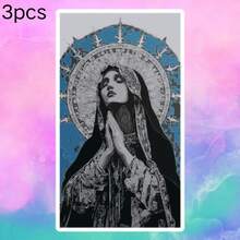 Virgin Mary Prayer, Filled With Religious Mystery And Dark Aesthetic Art Sticker - Waterproof Vinyl Sticker - Durable Matte Surface, Self-Adhesive Bumper Sticker, Suitable For Cars, Windows, Laptops, Trucks, Water Bottles - Multi-Functional Durable Design, Car Sticker - Vinyl - View 11