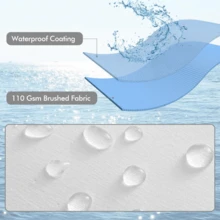 Microfiber Pillow Inserts - Hypoallergenic, Soft & Supportive, All-Space Use With Vacuum Packaging & Easy Care - White - View 5