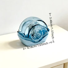 Gọt bút chì cầm tay 1 chiếc, có nắp đậy, màu sắc, được thiết kế để sử dụng cầm tay tại trường học và văn phòng. - Nhiều màu - Xem 3