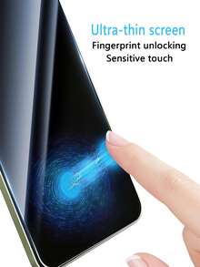 2pcs Anti-Spy Tempered Glass Screen Protector Compatible With / Phones, Fit For C65 4G, 12+, 12X, Nord N200 5G, Open, 13, 9H Hardness Anti-Scratch, Waterproof Oil-Proof, High Clarity, Perfect Compatibility, Ideal Gift For Holiday/Birthday/Valentine's Day/Mother's Day/Boyfriend/Girlfriend - Black - View 12