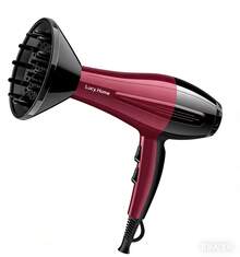 Secador de cabello color naranja rojizo, diseño elegante y moderno, para uso casero. - Tipo de Enchufe A USA (110-127V) - Ver 1