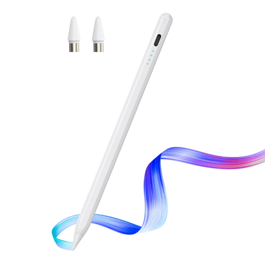 2025 Bolígrafo universal de plástico activo con capacidad táctil, magnético, compatible con tabletas Android/iOS