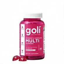 Miriyalyad Goli Women's Complete Multivitamin Gummies |   60ct, Vegan, Non-GMO |   225mcg Biotin, Gluten-Free & Gelatin-Free Dietary Supplement - 1件 - 查看 1