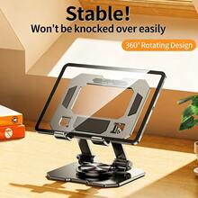 360°可调节笔记本电脑支架，全金属可折叠伸缩升降散热支架 - 查看 11