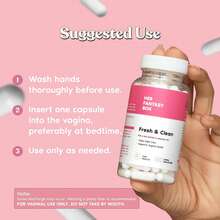 Bye Dryness, Hello Comfort – Feminine Balance Duo |   Vaginal Moisture Suppositories + Intimate Relief Capsules |   Restore PH, Feel Fresh & Confident |   Best Value Bundle - Fresh & Clean Vaginal Suppositories (1-pack) - View 5