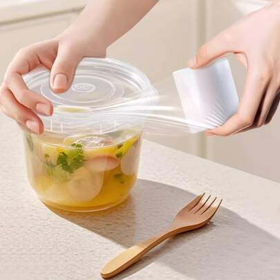 1 Roll Of Plant Grafting Wrapping Film, 20000cm Elastic Film Shrink Packaging Non Heating Sealing Film, Easy To Use, Suitable For Bottle Packaging Materials, Suitable For Bottles, Cans And Cans