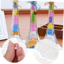 一包白色泡沫珠 - 迷你聚苯乙烯泡沫塑料球，直径 2-3 毫米（0.08-0.12 英寸）/4-6 毫米（0.16-0.23 英寸），适用于 DIY 手工艺品和派对装饰，也可用于制作粘液和工艺品。 - 多色 - 查看 9