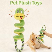 Đồ chơi chó cưng tùy chỉnh, đồ chơi kéo co tương tác có âm thanh, đồ chơi huấn luyện bền chắc cho thú cưng. - Nhiều màu - Xem 4