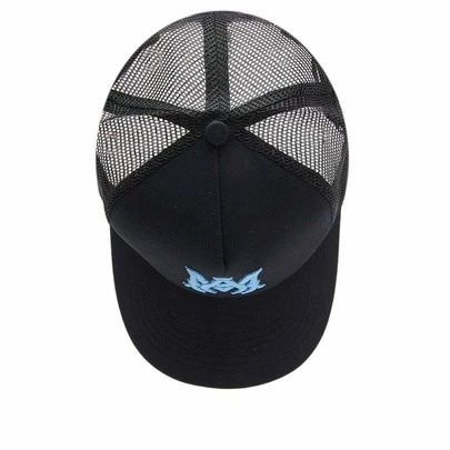 1pc Men's Hip Hop Style Letter Print Adjustable Breathable Mesh Baseball Cap