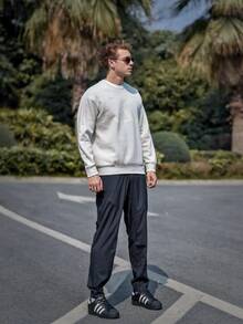 Quần thể thao Adidas Climacool Retro Side Stripe Knit Casual dành cho nam, màu đen. - màu đen - Xem 8