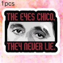 Stiker Film Klasik "Eyes Don't Lie" Bertema Nostalgia & Suasana Seru - Stiker Vinyl Tahan Air - Permukaan Matte Tahan Lama, Stiker Bumper Perekat Diri, Cocok untuk Mobil, Jendela, Laptop, Truk, Botol Minum - Desain Tahan Lama Serbaguna, Stiker Mobil - vinil - View 11
