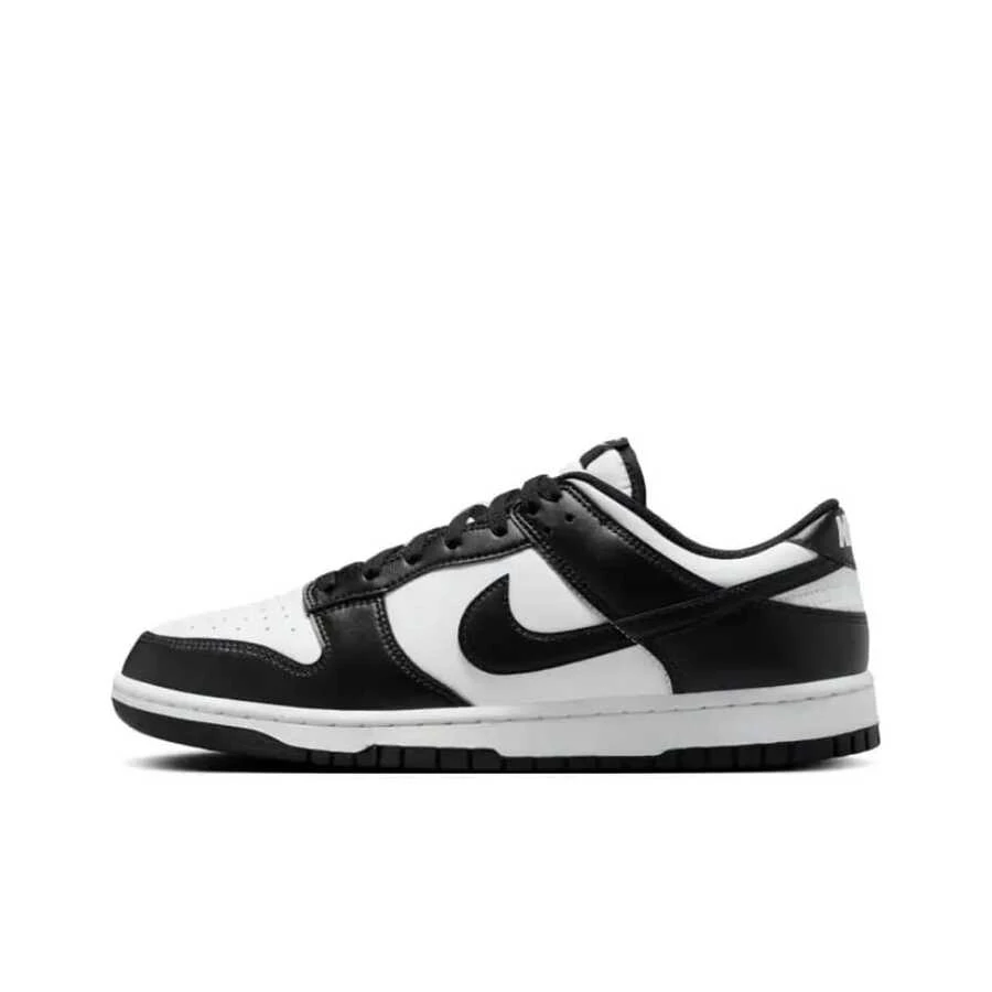 Nike Dunk LOW RETRO Panda White Black」街頭感舒適薄底 低筒 板鞋 男女同款 白黑
