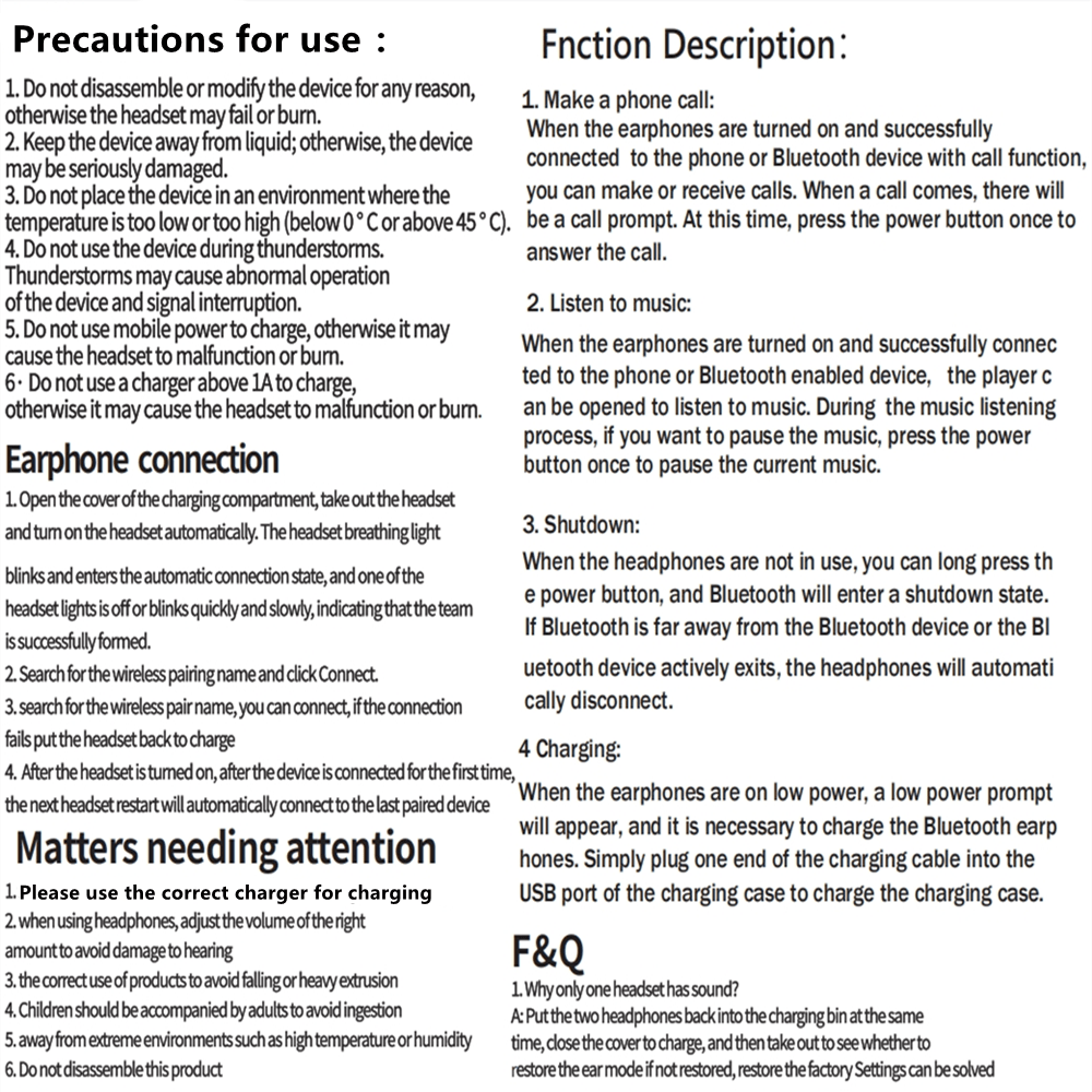 TWS迷你舒适型降噪真无线蓝牙耳机，高品质蓝牙5.3耳机 - 查看 7