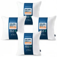 1/2/4pcs Soft Fluffy Pillow Inserts For Home Decor Bedroom Living Room Sofa Throw Pillows Fall Autumn Room Decor Indoor Decorative Filling - White - View 15