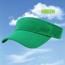 Mũ lưỡi trai thể thao ngoài trời dành cho các cặp đôi, mũ bóng chày không chóp, mũ chống nắng mùa hè, quảng cáo du lịch, mũ mỏ vịt, mũ chống nắng, logo chữ tùy chỉnh (2 chiếc). - A - Xem 18