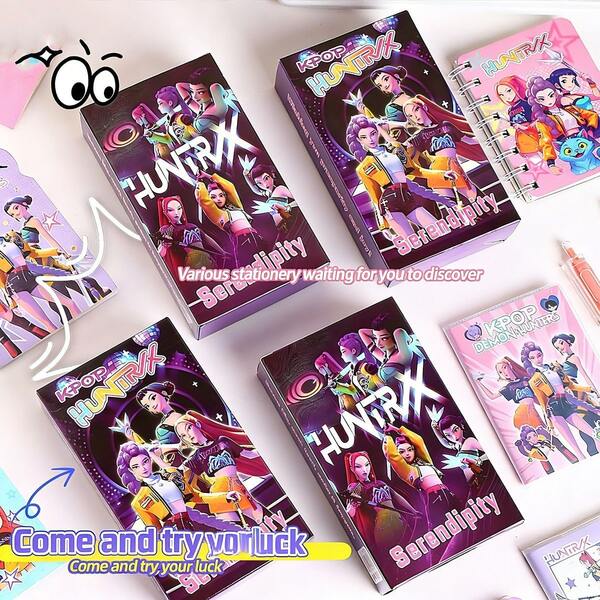 Hasbro Bộ văn phòng phẩm nhân vật hoạt hình, nhiều món đồ văn phòng phẩm bất ngờ, đồ sưu tầm và quà tặng lý tưởng cho người hâm mộ.