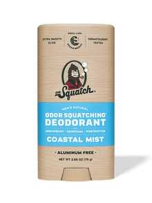 Dr. Squatch 【2 瓶装】男士天然除臭剂，海岸迷雾铝香型，75 克*2 - 多樣化香型 - 查看 3