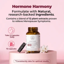 Find Balance Naturally With Hormone Harmony – Gentle Hormonal Support For Women's Mood, Sleep & Wellbeing – 72 Capsules Menopause Relief Scientifically Tested Vitamin Healthcare Edible Fitness Supplement Dietary - 1 件 - 查看 3