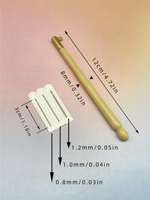3pcs Embroidery Crochet Hook Set, With Sequin Beads Materials, Suitable For Handmade Crafts And Beading - French Crochet - View 11