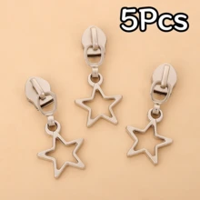 Móc kéo khóa hình ngôi sao 5 cánh bằng kim loại, đầu kéo khóa hình ngôi sao rỗng, phụ kiện kéo khóa túi xách và quần áo thủ công tự làm, móc kéo khóa dễ thương dành cho nữ, móc kéo khóa thay thế cho quần áo và túi xách. - nhiều màu - Xem 27