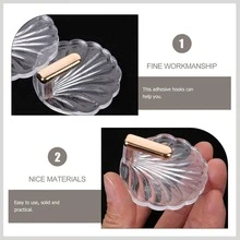 Shell-Shaped Wall Hooks, Multifunctional Drill-Free Hooks For Kitchen, Bathroom, Home Decor, Adhesive Hanging Hooks - Multicolor - View 8