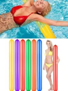 1 chiếc phao bơi hình ống, dài 150cm, làm bằng xốp, có thể dùng để nổi trên mặt nước. - Một kích thước - Xem 10