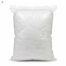 1件裝柔軟聚酯纖維填充人造雪，100g/1000g 蓬鬆仿真雪裝飾，DIY枕頭填充物，絨毛填充，聖誕冬季室內外裝飾 - 白色 - 查看 1