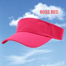 Mũ lưỡi trai thể thao ngoài trời dành cho các cặp đôi, mũ bóng chày không chóp, mũ chống nắng mùa hè, quảng cáo du lịch, mũ mỏ vịt, mũ chống nắng, logo chữ tùy chỉnh (2 chiếc). - A - Xem 29