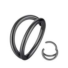 Khuyên mũi, khuyên tròn, khuyên vách ngăn mũi, trang sức xỏ khuyên tai vành tai, khuyên tai sụn cho nữ và nam, trang sức xỏ khuyên xoắn ốc, khuyên tai sụn vành tai, khuyên tai sụn vành tai, thép không gỉ, vàng, bạc, cỡ 16G, 18G, 20G - Nhiều màu - Xem 32