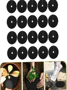 1个装土豆种植袋，耐用布料花园盆，带翻盖和提手，春季种植袋，植物生长袋，土豆蔬菜植物栽培种植桶，带门 - 綠色 - 查看 11